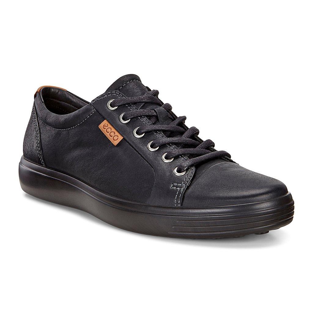 Baskets Ecco Soft 7 Homme Noir 4739-TRSIK